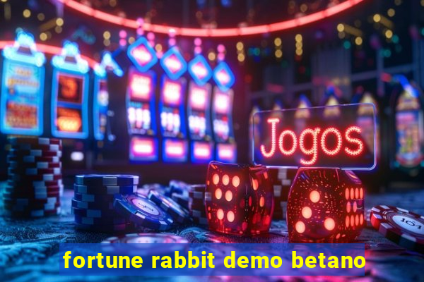 fortune rabbit demo betano